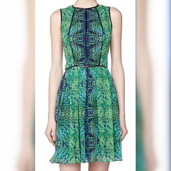 Cynthia Steffe Dresses & Skirts - Cynthia Steffe Peacock Sleeveless Dress GC661206